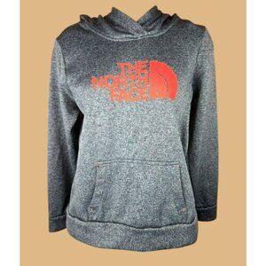 The North Face Womens Grey & Red Pullover Hoodie Small